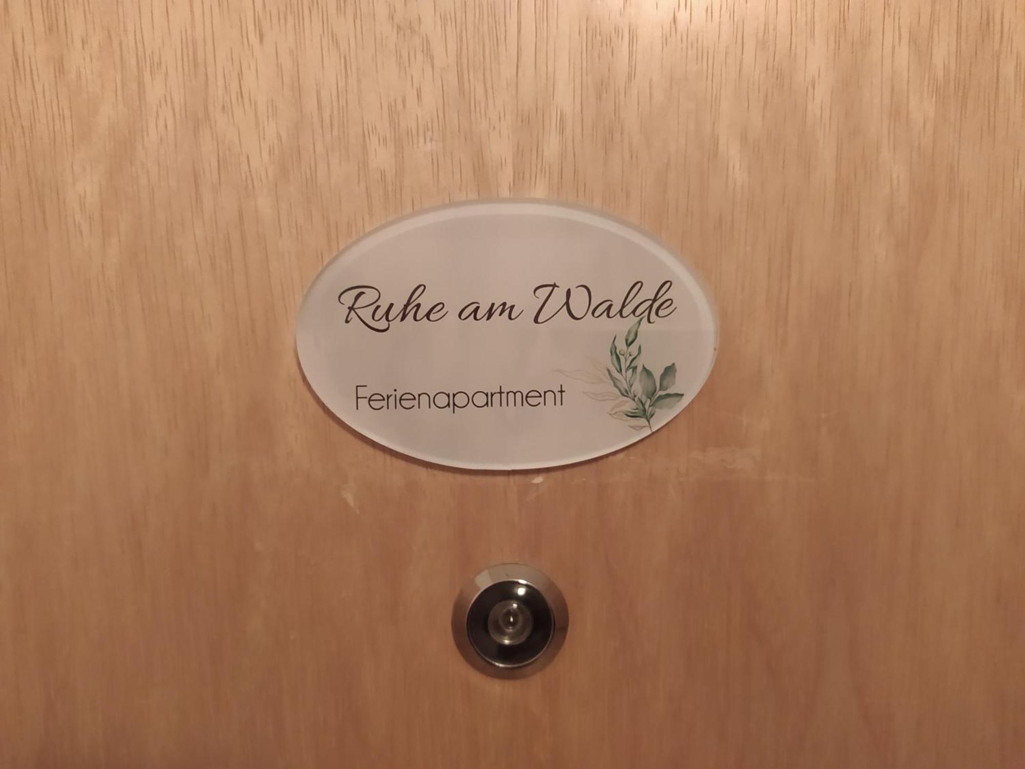 메체데 Ruhe Am Walde 아파트 외부 사진